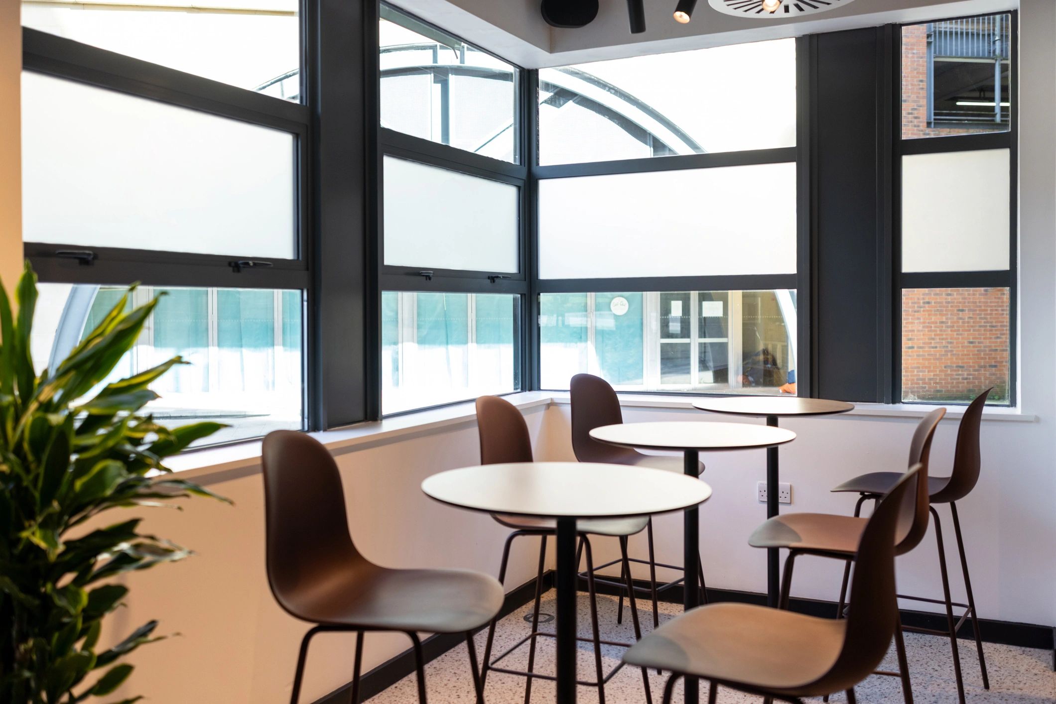 Modern interior showcasing tile surfaces